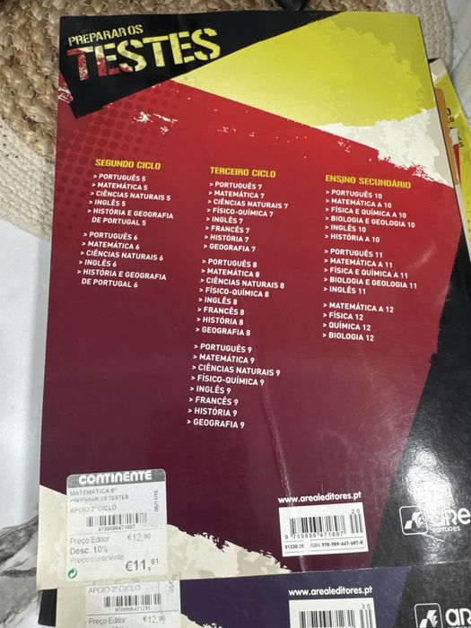Manuais 6º ano em bom estado História, Ciências, Matemática e mais