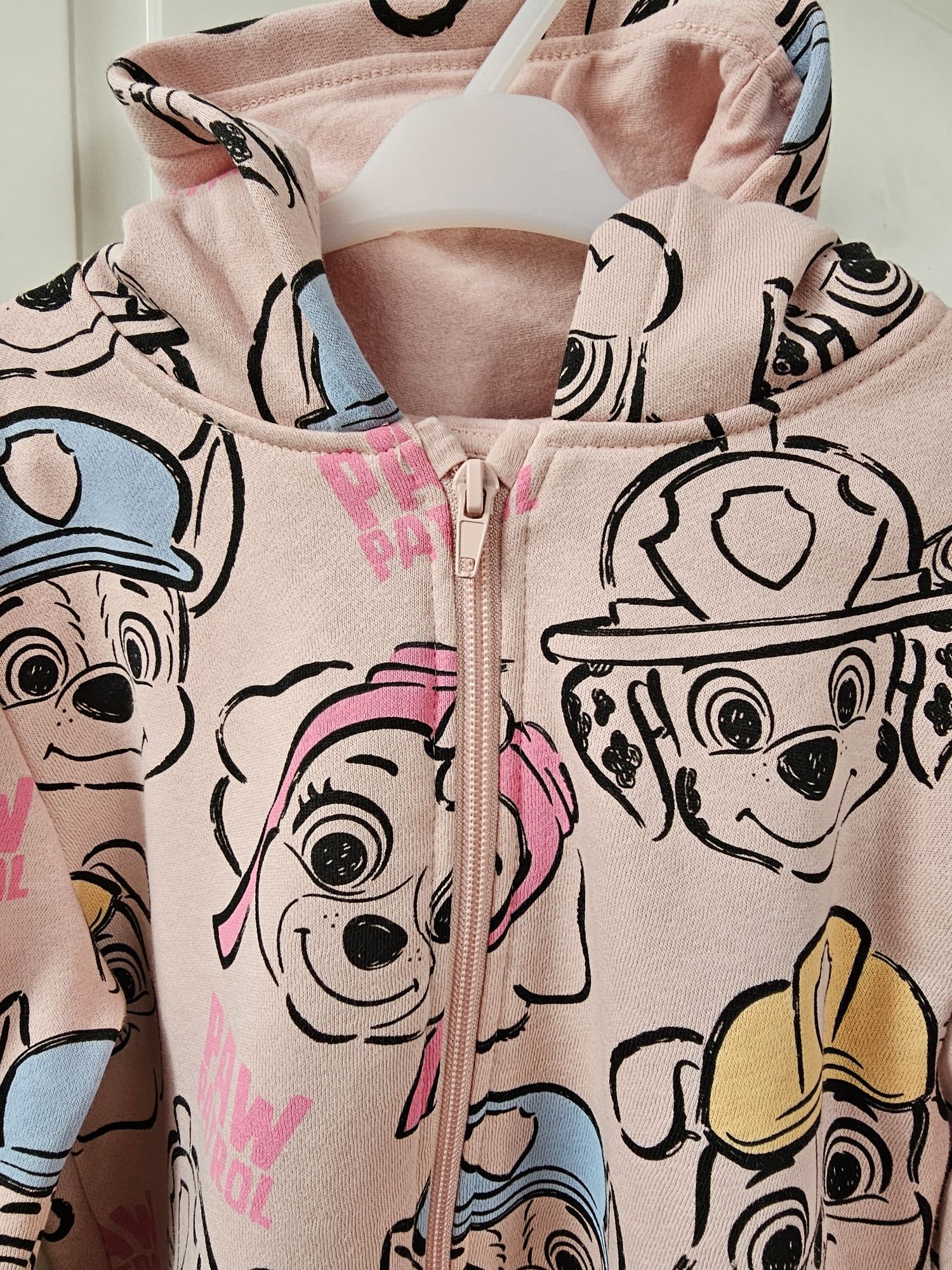 H&M bluza Psi Patrol z uszami 110 116
