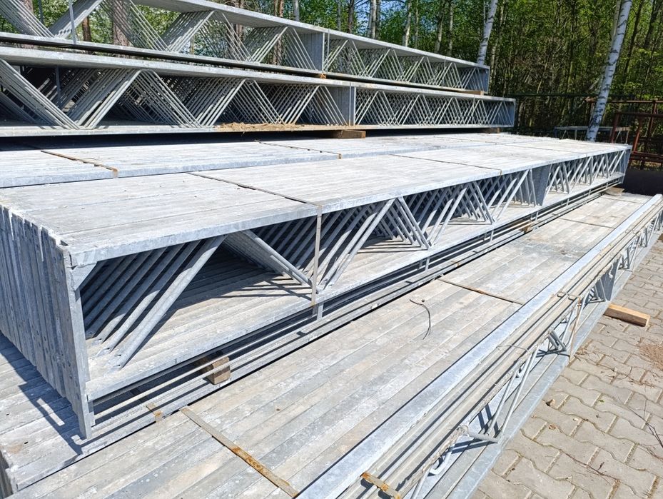 Kratownica dachowa kompletna do montażu dach 1 spad 6.32m-ocynk