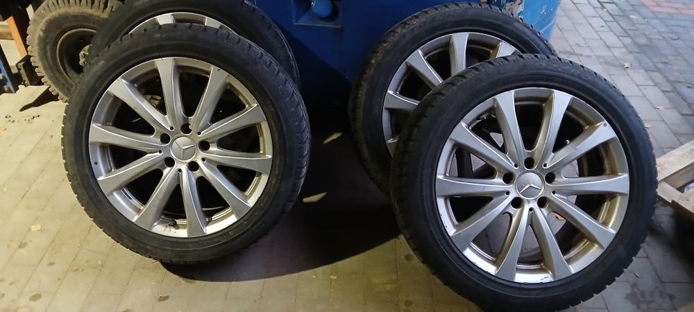 Koła felgi opony zimowe mercedes cl s w221 c216