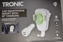 Автокріплення для смартфону з бездротовою зарядкою  TRONIC TKHQ 10 A1