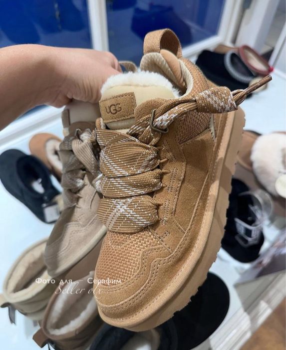 Оригинальные кроссовки Avstralia UGG Lowmel Sneaker Chestnut ORIGINAL