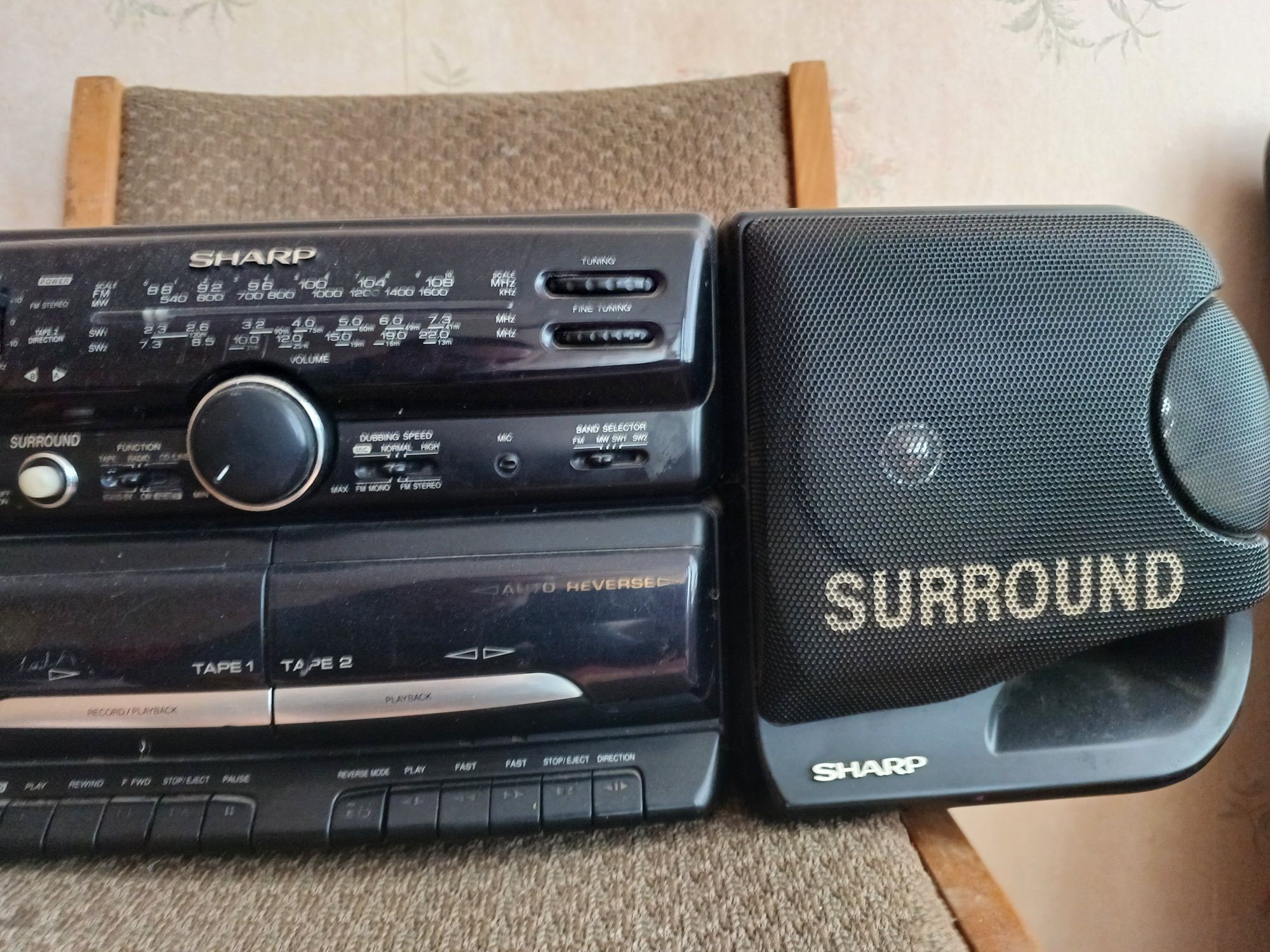 Магнитола Sharp 970z BK