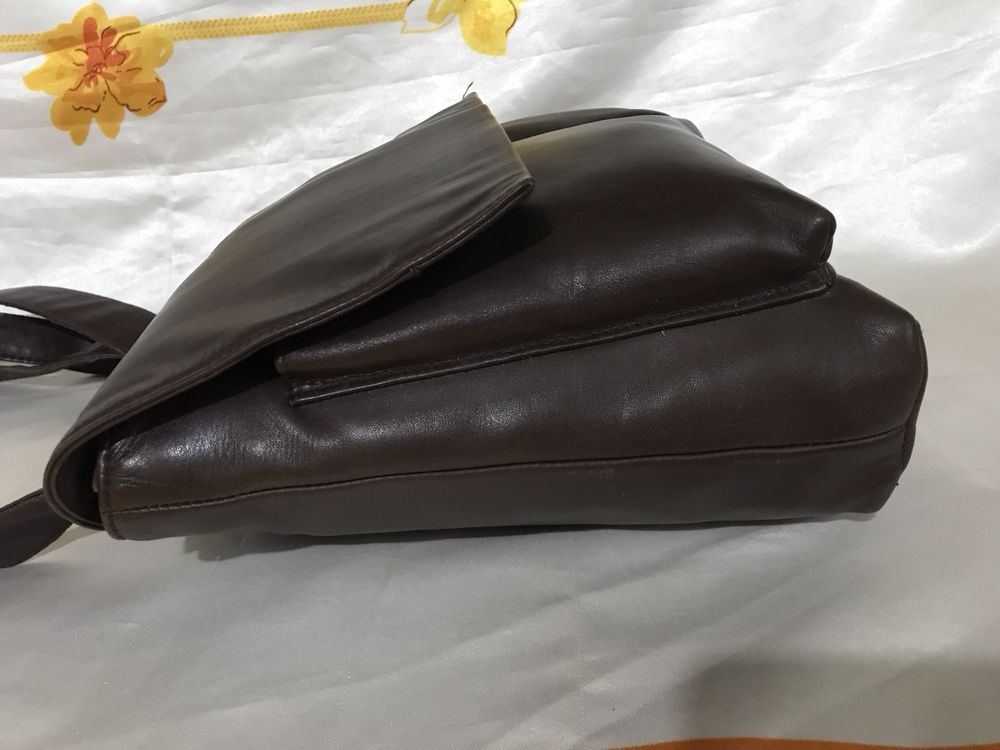 Подарок мужу. Брендовая мужская кожаная сумка Hidesign. 26-26-7 см