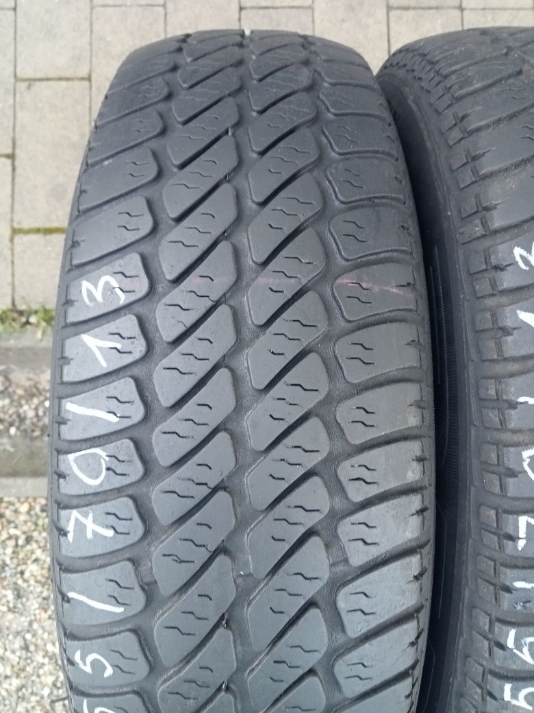 2x Opony Używane Całoroczne 155/70R13 Dębica