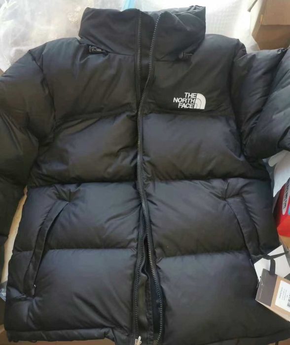 Kurtka Zimowa Unisex T N F Nuptse – Czarna (XS do XL)