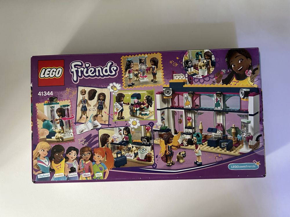 Новий LEGO Friends Магазин аксесуарів Андреа (41344). Оригінал