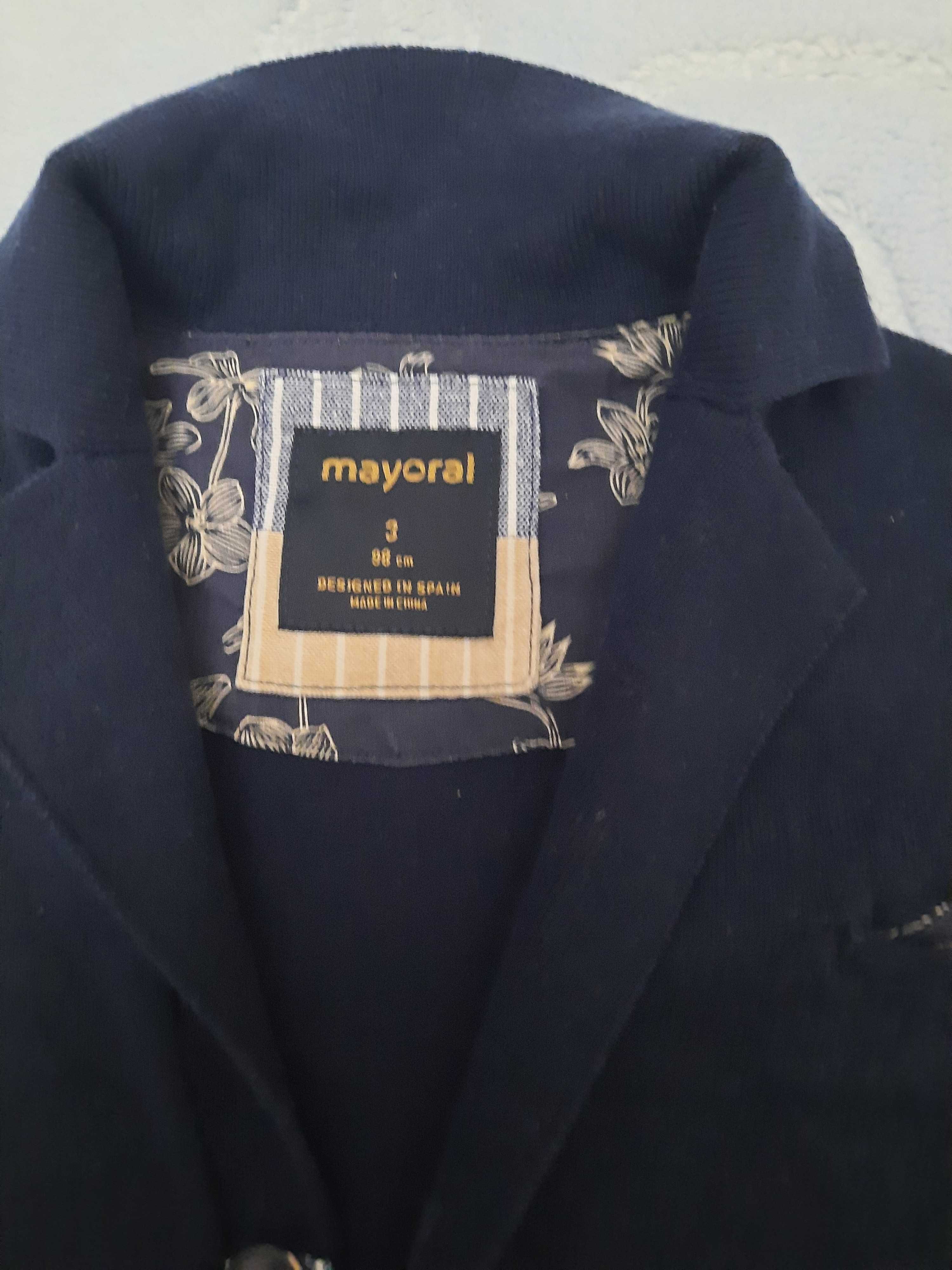 Mayoral sweter granatowy dla chłopca 98