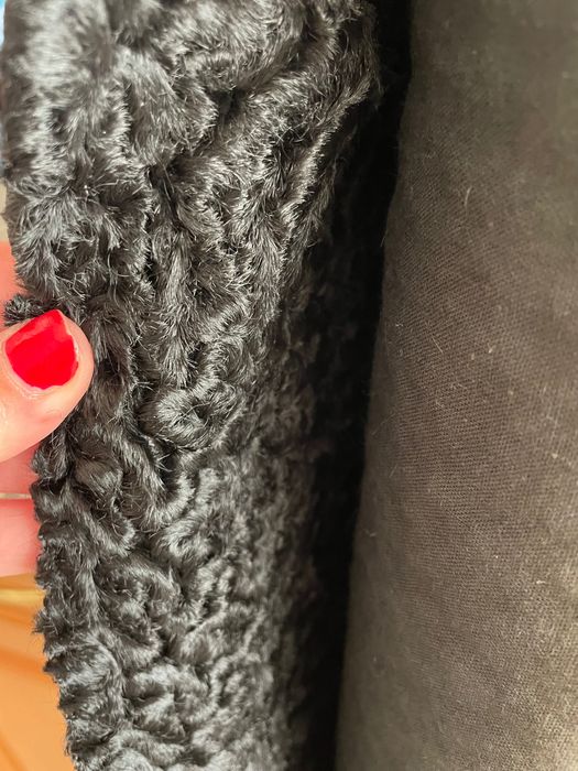 Peça de Tecido astrakan preto tecido em peça em Alverca