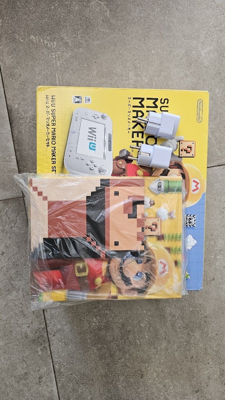 Wii u box Mario Kart. Soft mod Tiramisu.