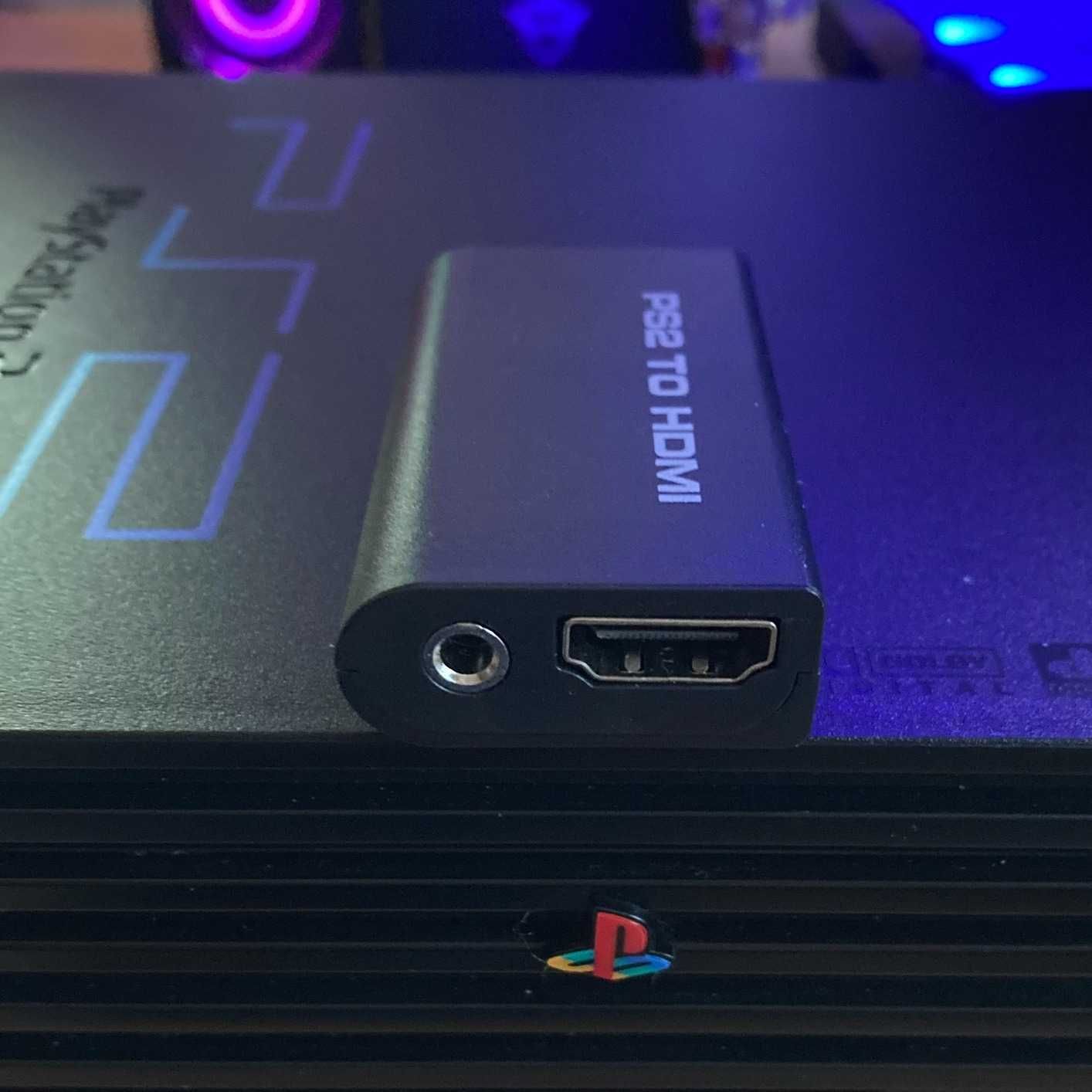 PS2 - Adaptador PlayStation 2 para HDMI - NOVO