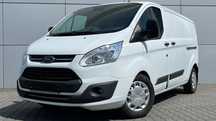 Ford Transit Custom  Zabudowa / Webasto / Kamera / Parktronic / Hak / Grzane fotele / FV23%