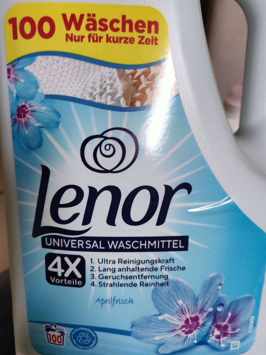Niemiecki płyn do prania Lenor