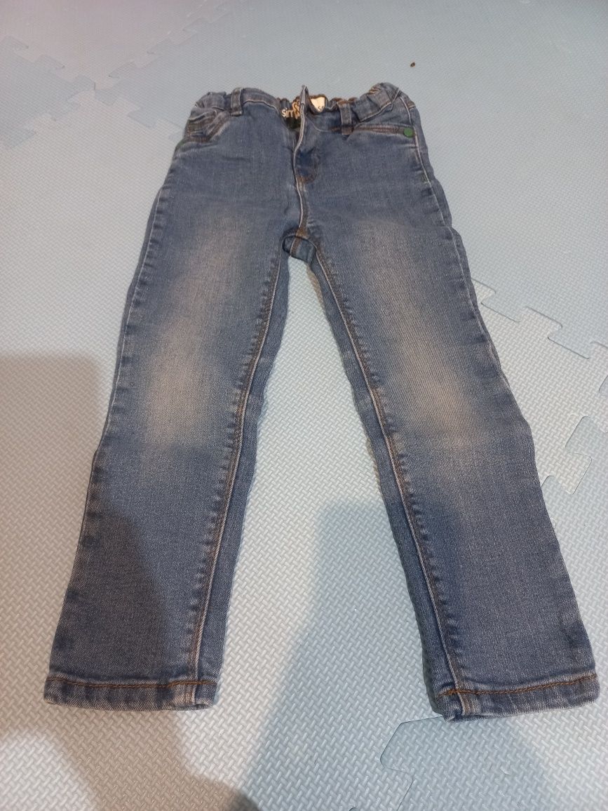 Jeansy r.98 regulacja rurki slim inextenso