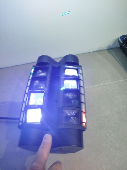 LIGHT4ME Spider Strobo Laser efekt LED multiefekt