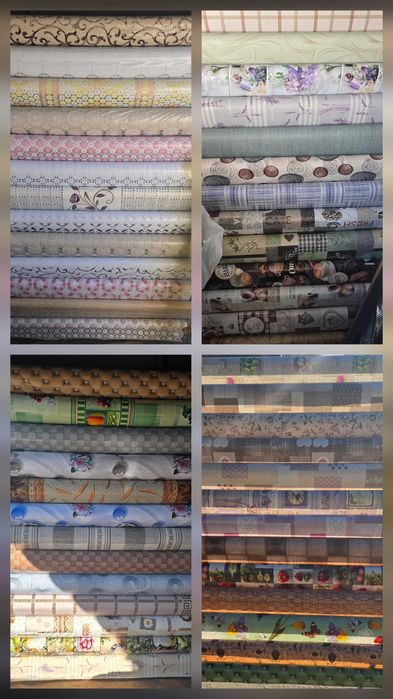 Клийонка, скатертини, плівка