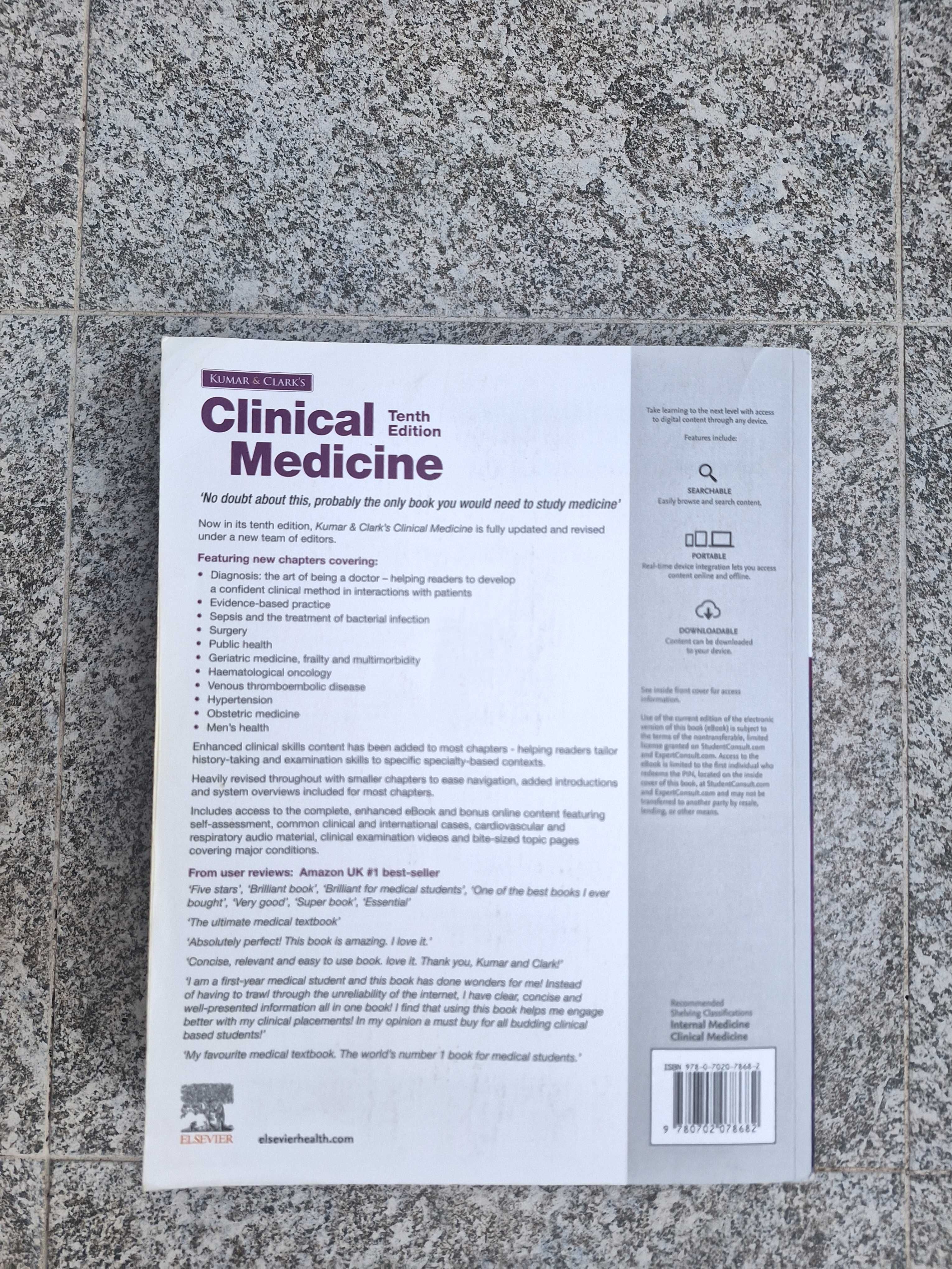 Kumar & Clark's Clinical Medicine - 10ª Edição (MAIS RECENTE!!)