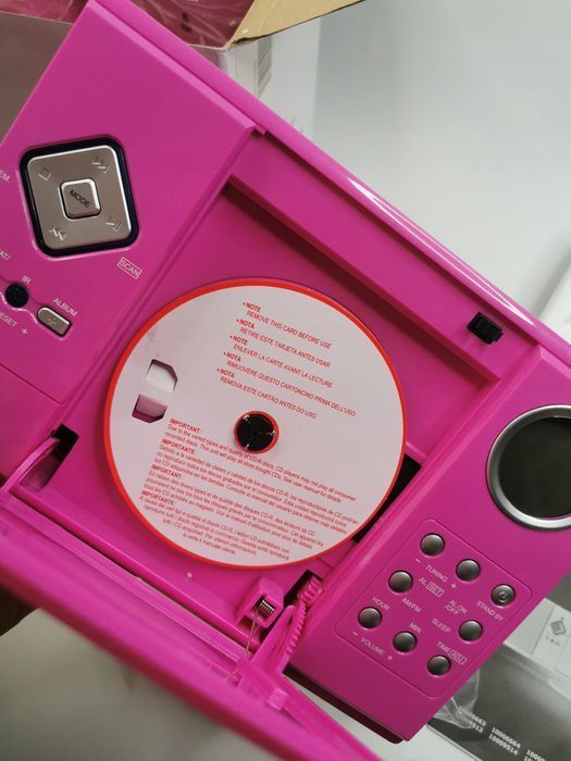 Wieża Stereo Oneconcept V-12 Pink