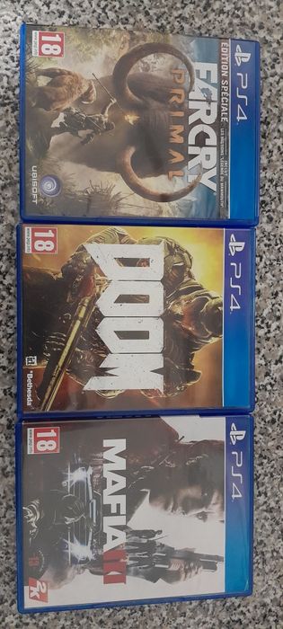 Doom/Máfia 3/Far cry primal Playstation 4