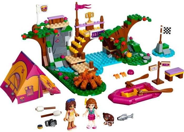 Конструктор LEGO Friends Спортивний табір: Сплав по річці (41121)