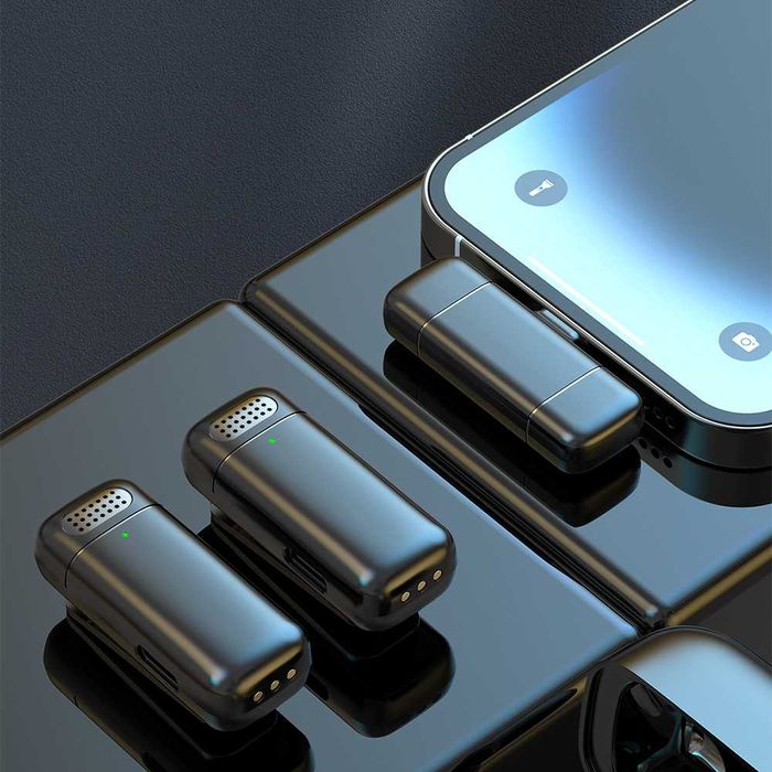 Петличний мікрофон для Iphone LUXCEO M6 Lightning петличка