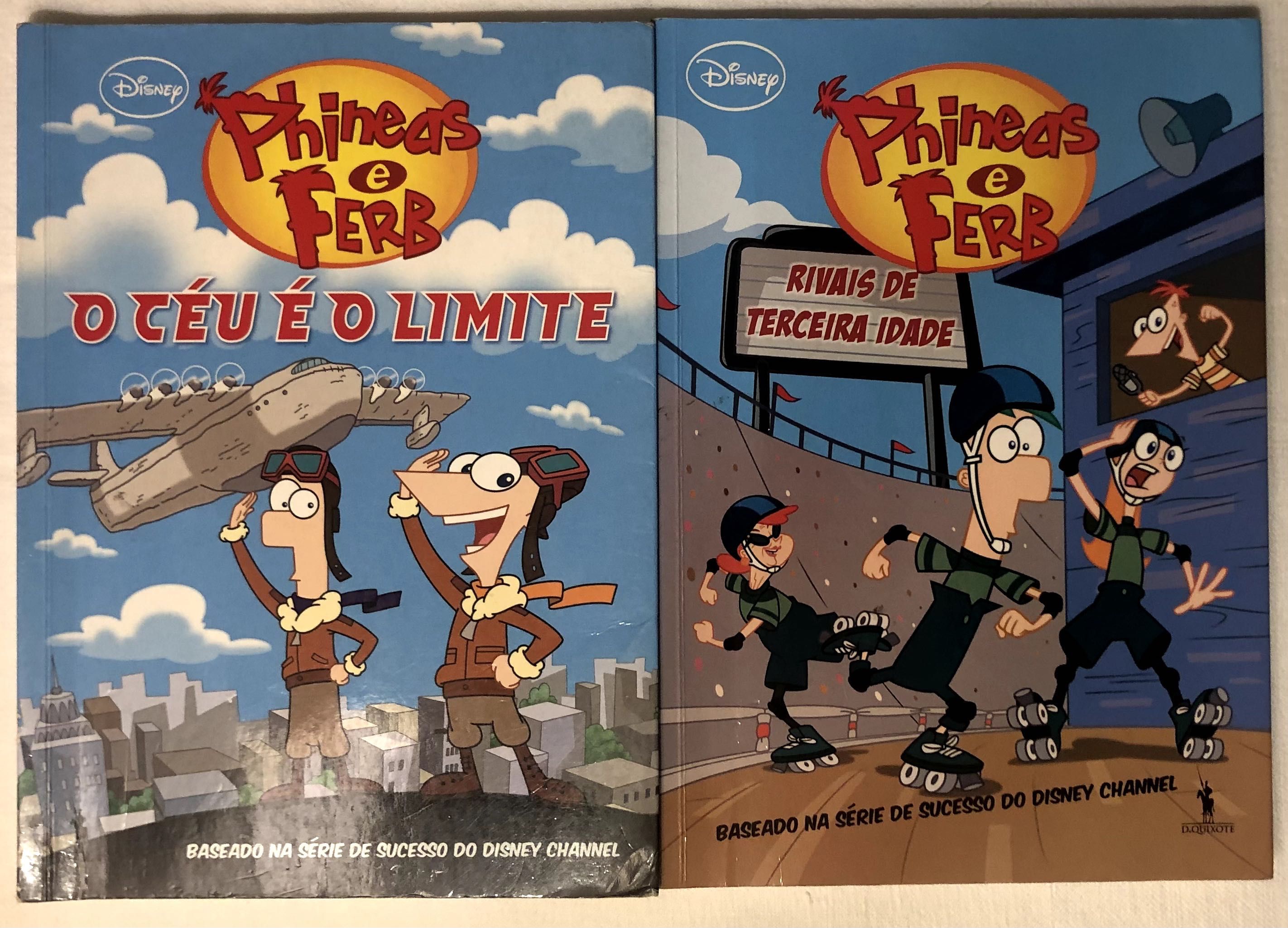 Livros Phineas e Ferb