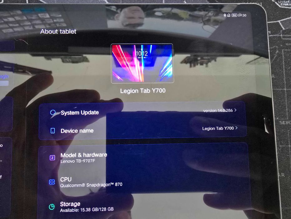 Lenovo Legion Y700 model: 2022 | tablet / konsola do gier