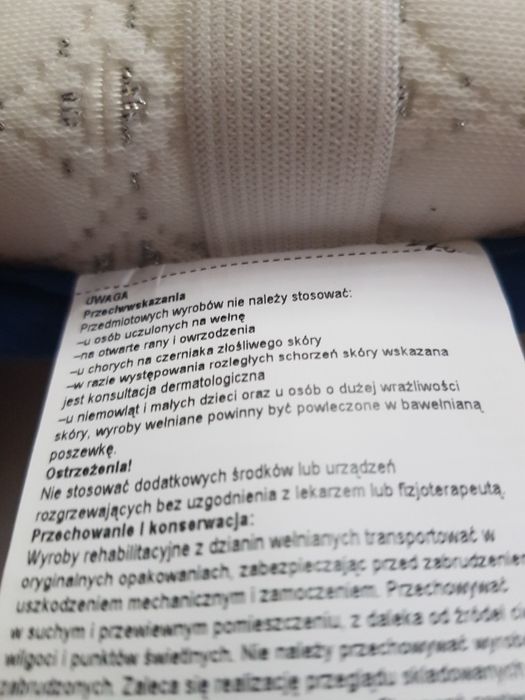 Materac zdrowotny 45 x 100 cm.