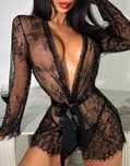 Lingerie roupão sexy