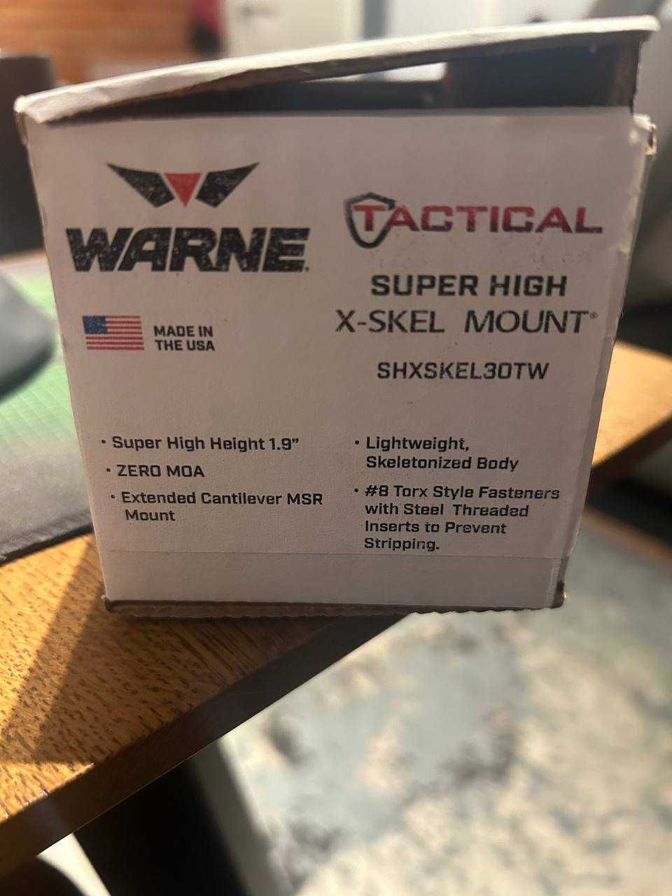 Моноблок Warne X-Skeleton Mount Super High