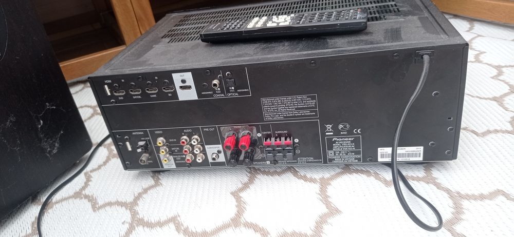 Głośniki amplituner