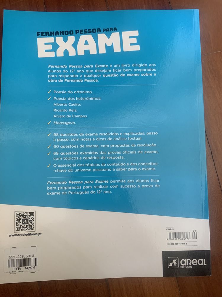 Exame para Fernando Pessoa