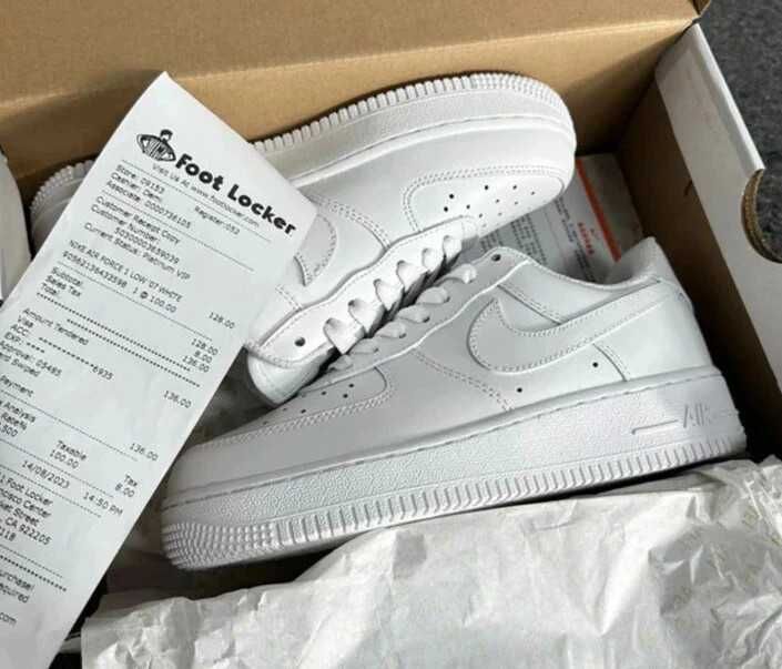 "Buty Oryginalne" Nike Air Force 1 Biały Rozmiar.41