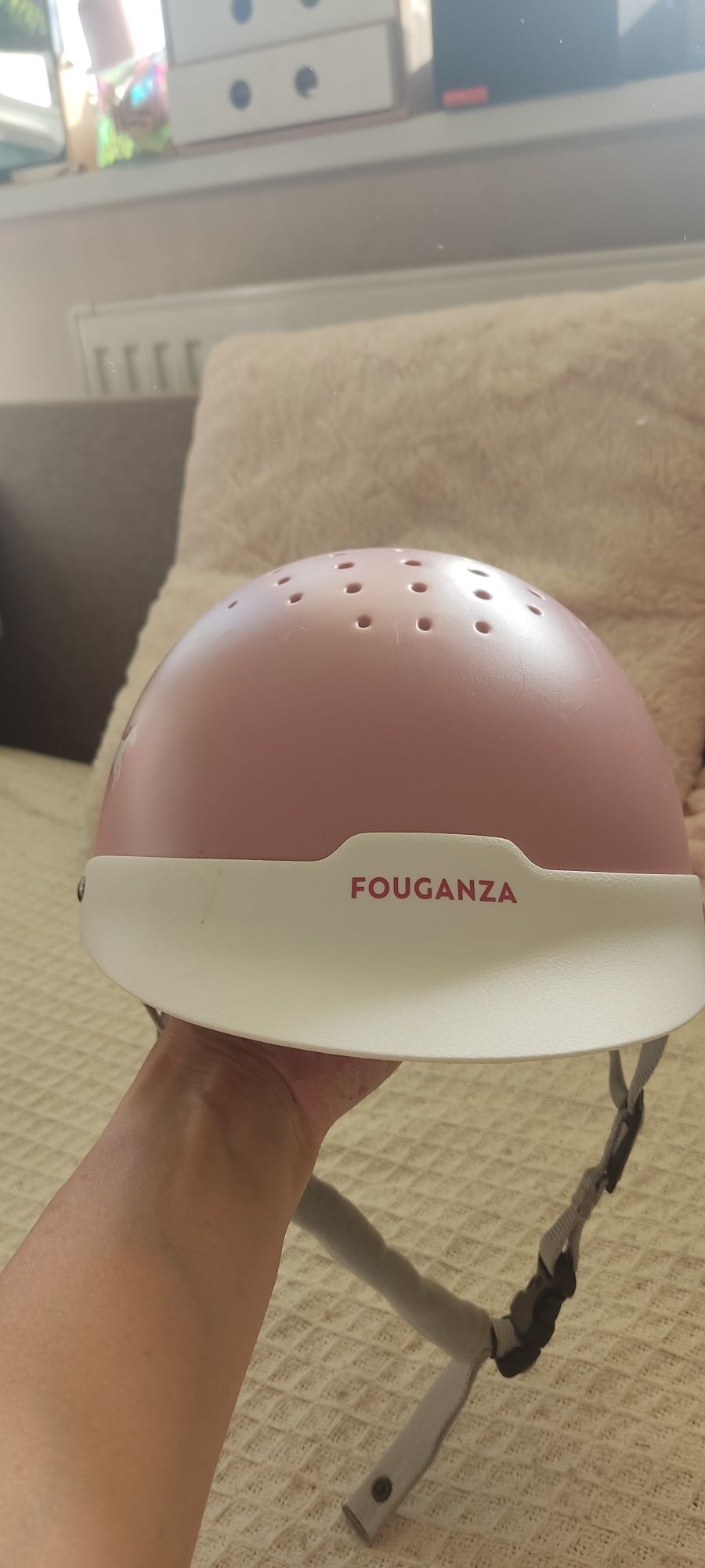 Kask jeździecki Fouganza XS