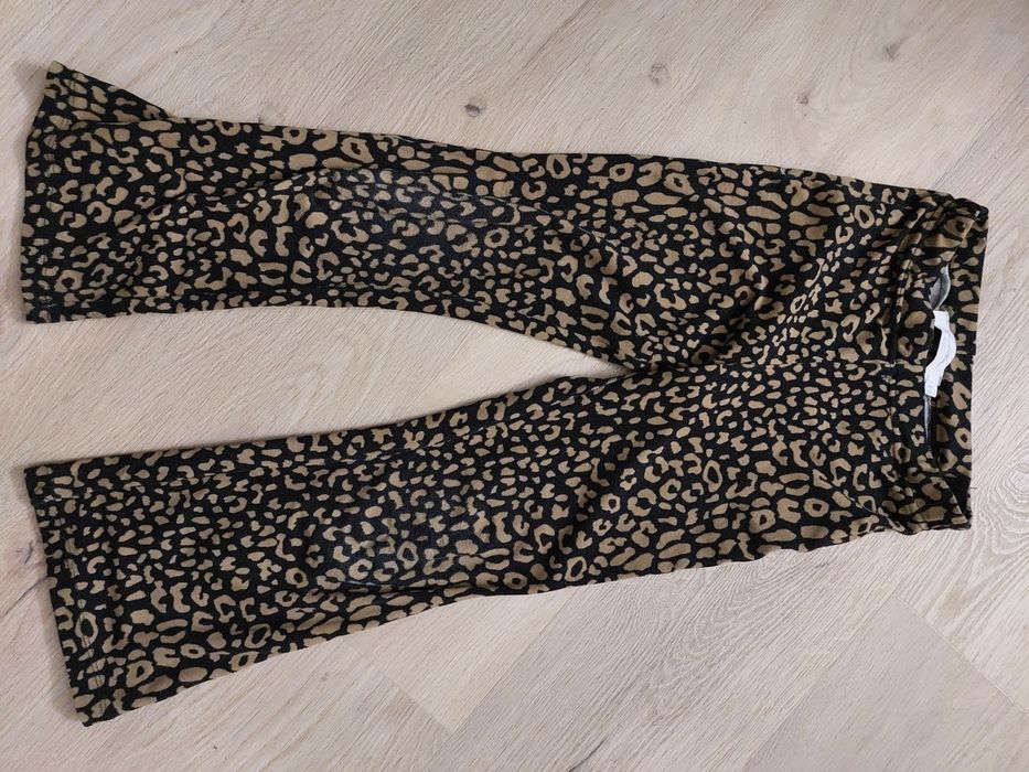 Leginsy dziewczęce dzwony  116 panerka