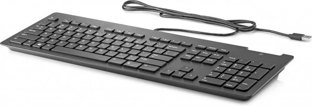 Teclado USB com fio HP Business Slim