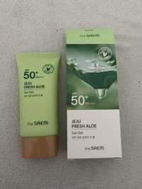 Koreanski krem z filtrem SPF50 jeju fresh aloe 50 ml