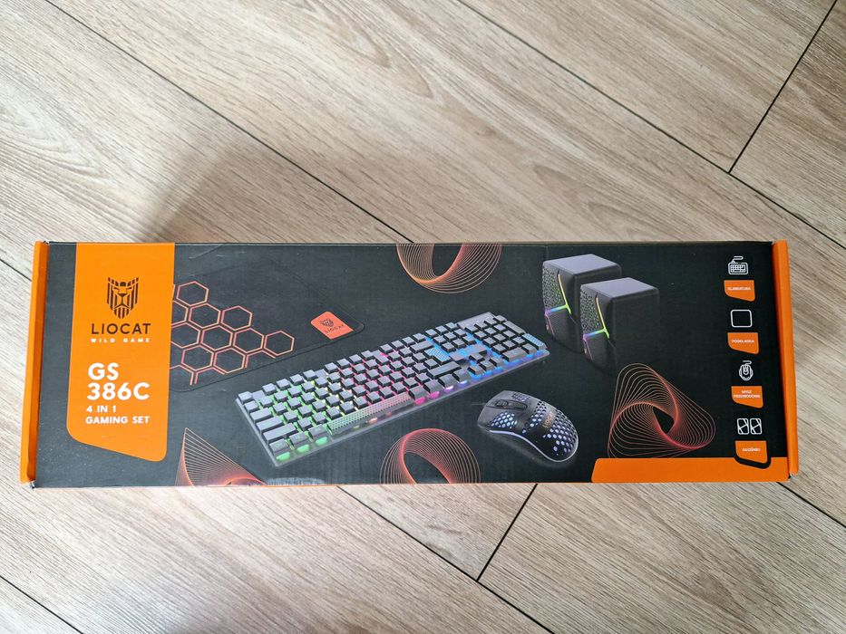 Zestaw komputerowy gamingowy Liocat 4w1