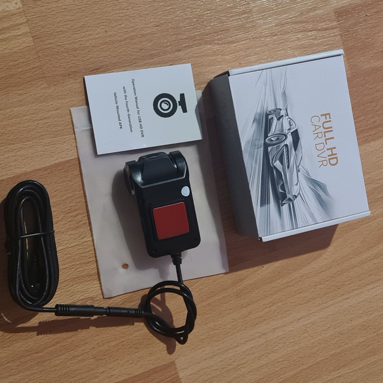 Wideorejestrator kamera 1080p USB dla radia Android z ADAS+karta SD32G