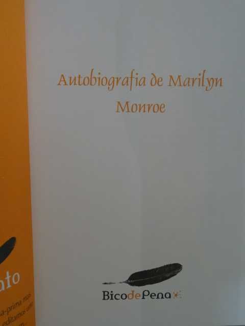 Autobiografia de Marilyn Monroe de Rafael Reig