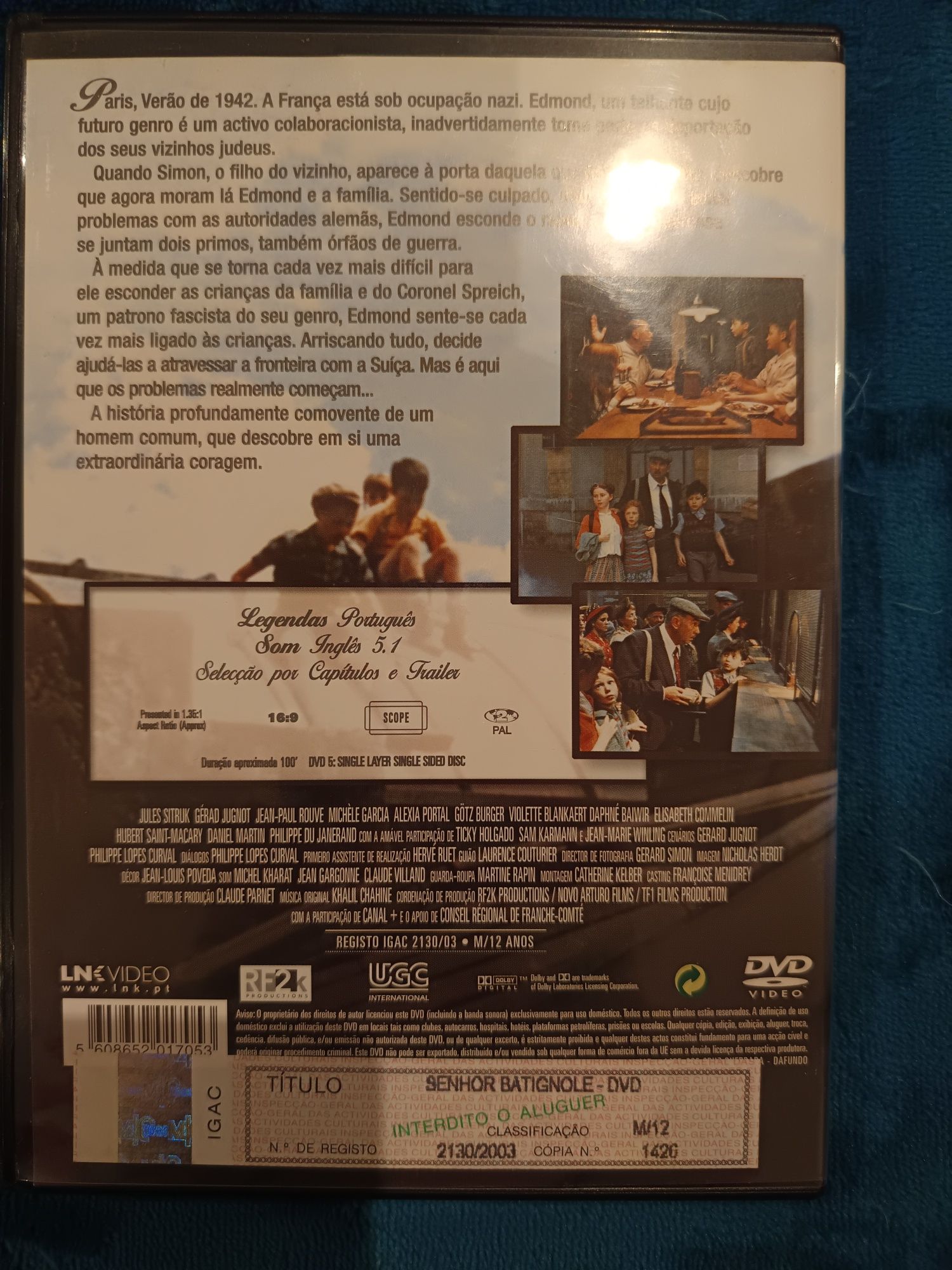DVD o senhor Batignole