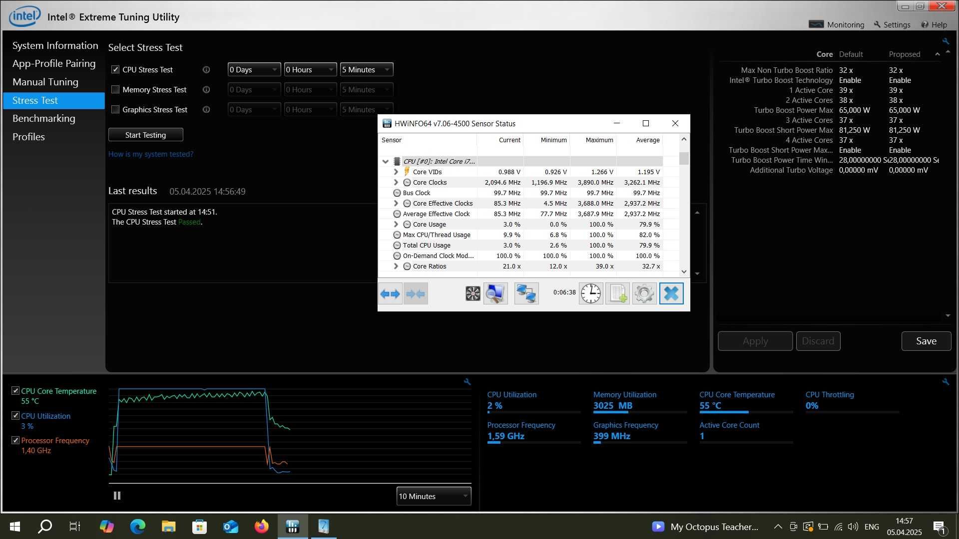 Процесор CPU i7-3940XM Extreme Edition 8M Cache, up to 3.90 GHz