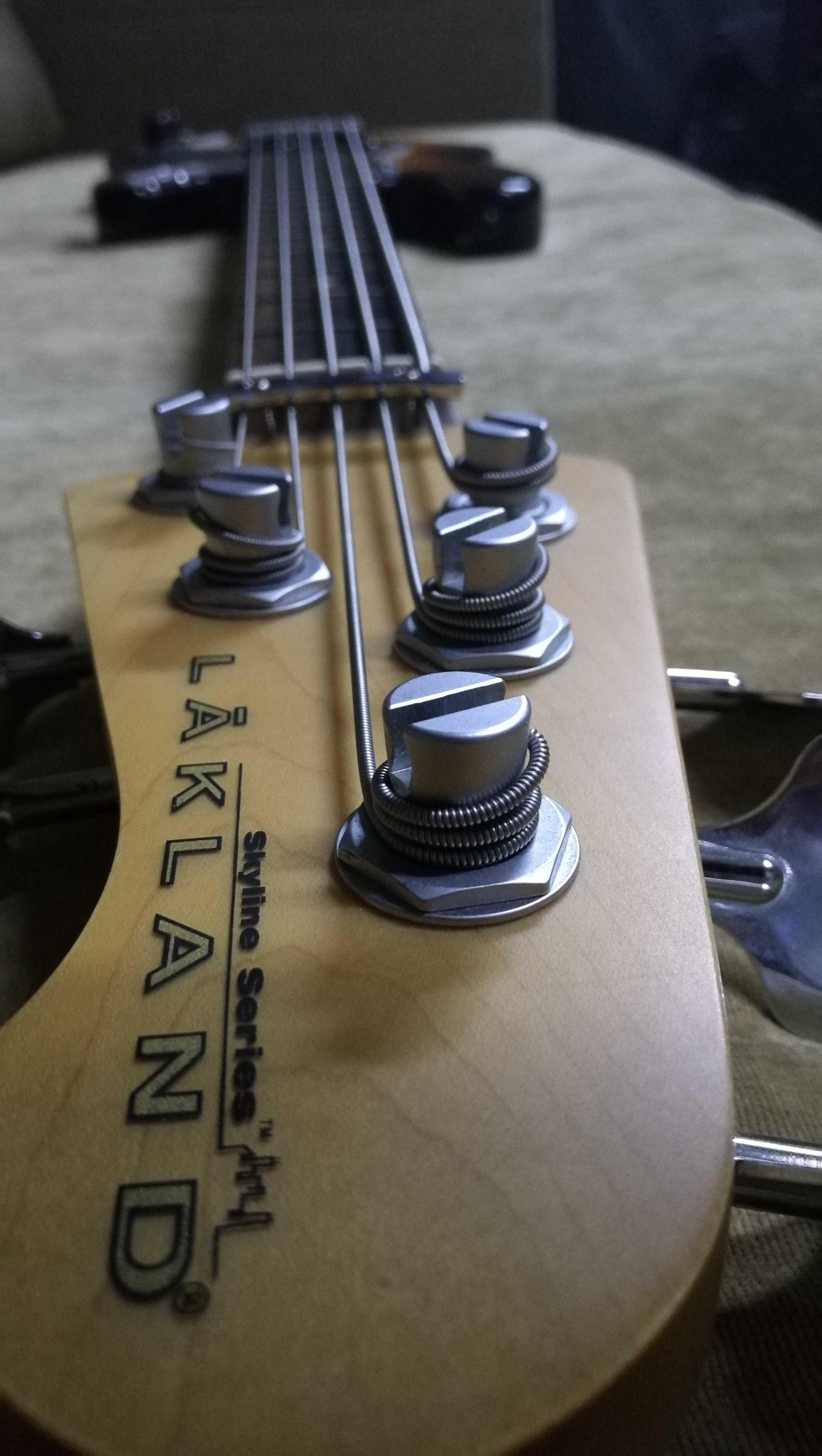 5-струнний бас Lakland Skyline 55-64 modded