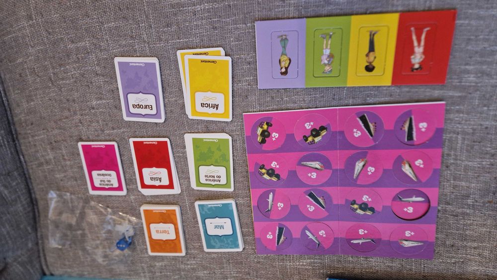 Jogo de tabuleiro - A volta ao mundo