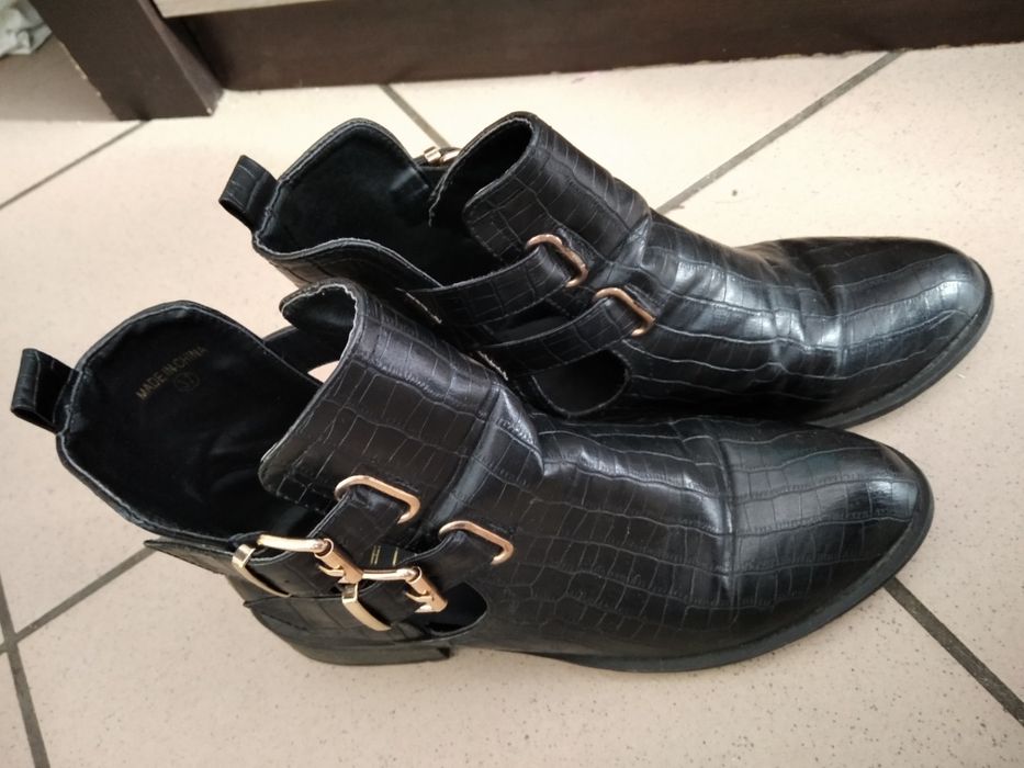 Buty czarne damskie MOHITO
