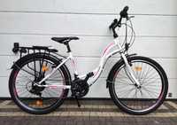 Lekki nowy rower koła 24 Shimano 21 biegowy
