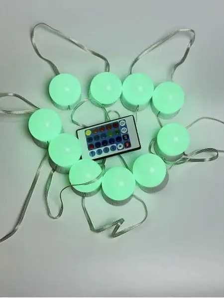 Підсвітка для дзеркала, Світлодіодні лампочки для дзеркала, Набір ламп