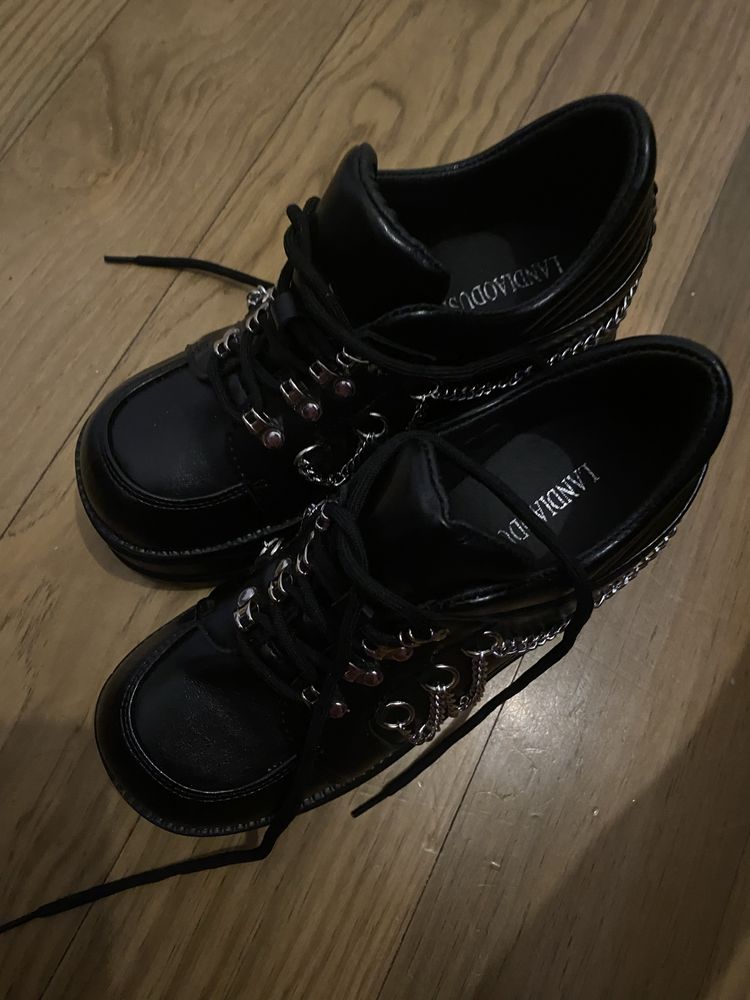 botas plataforma.