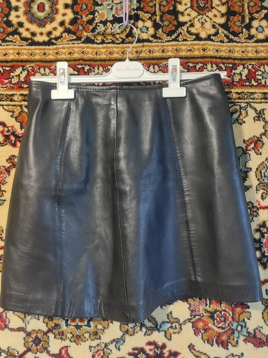Шкіряна спідниця