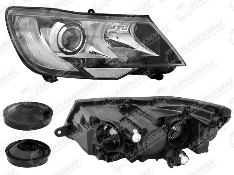 Фара передняя SKODA SUPERB 06.2013 - 07.2015 3T1941015F 3T1941016F